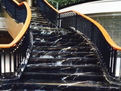 cầu thang đá hoa cương đen trắng cầu thang đá hoa cương đen trắng