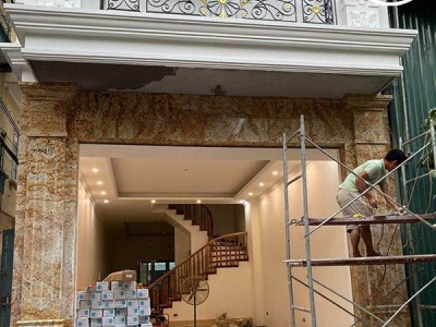 Thi công ốp đá granite mặt tiền – Đẹp bền, nâng tầm công trình Thi công ốp đá granite mặt tiền – Đẹp bền, nâng tầm công trình