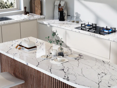 Đá thạch anh nhân tạo mặt bàn bếp chống bám bẩn Đá thạch anh nhân tạo mặt bàn bếp chống bám bẩn