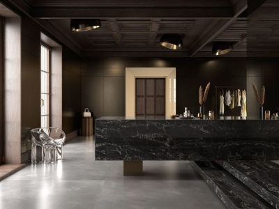 Đá nung kết cho sàn thương mại chịu lực cao