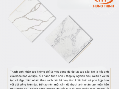 Đá thạch anh nhân tạo - Hành trình từ khoáng thạch tự nhiên đến vật liệu hiện đại