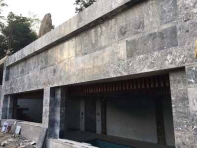 Đá marble ốp tường ngoại thất
