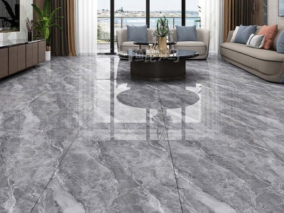 Gạch lát nền ghi vân đá phòng khách Gạch lát nền ghi vân đá phòng khách