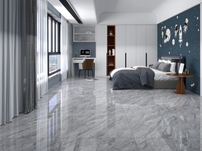 Gạch khổ lớn vân đá lát phòng ngủ Gạch khổ lớn vân đá lát phòng ngủ