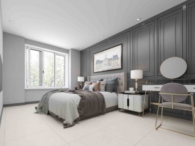 Gạch màu trắng lát phòng ngủ Gạch màu trắng lát phòng ngủ