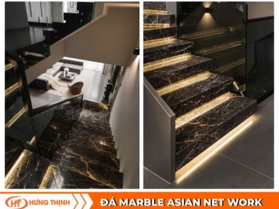 đá marble ốp cầu thang đá marble ốp cầu thang