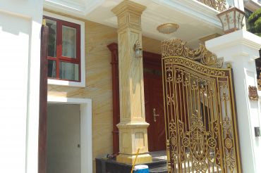 Ốp cột công trình biệt thự 11 Big C