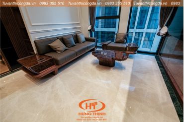 Thi công đá Hưng Thịnh PENTHOUSE HOÀNG THÀNH TOWER