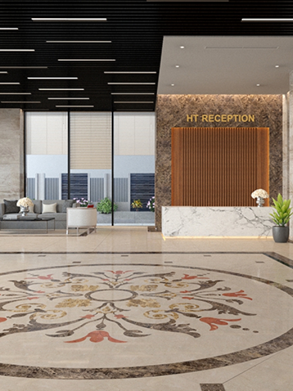 Công trình đá tòa nhà HT