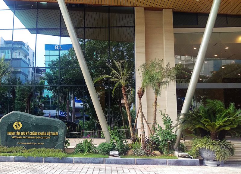 Công trình đá Trung tâm lưu ký chứng khoán Việt Nam - H4