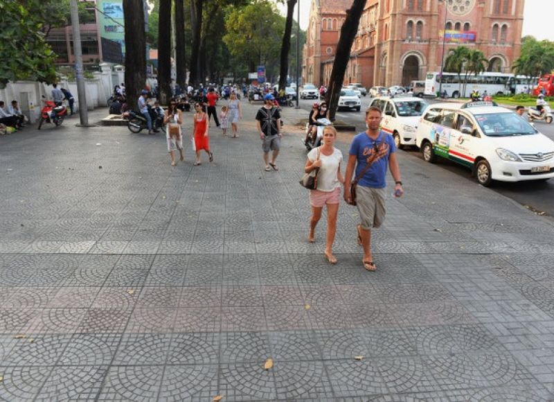 Đá ốp vỉa hè Quận 1 Thành phố Hồ Chí Minh