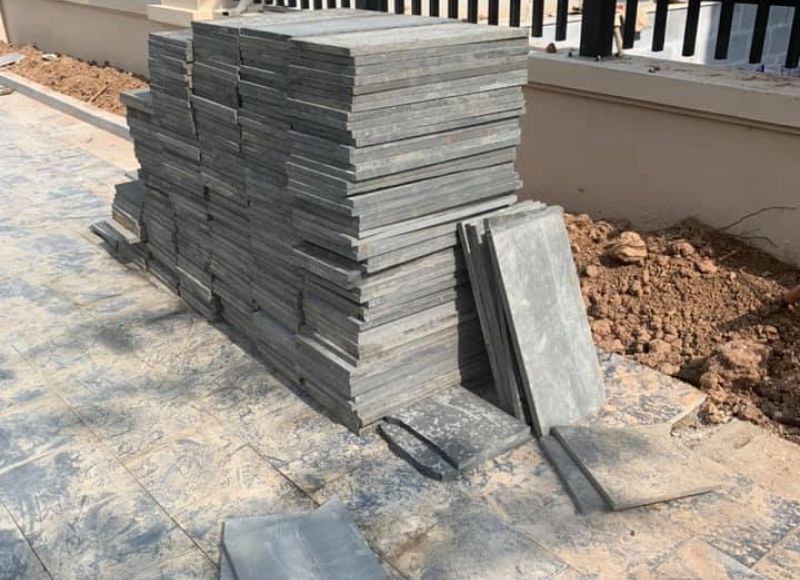 Đá ốp sân vườn biệt thự Sunshine Garden