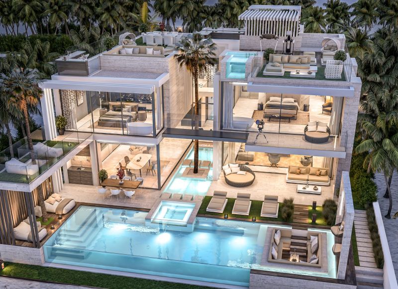 Biệt thự Modern Luxury - Dubai