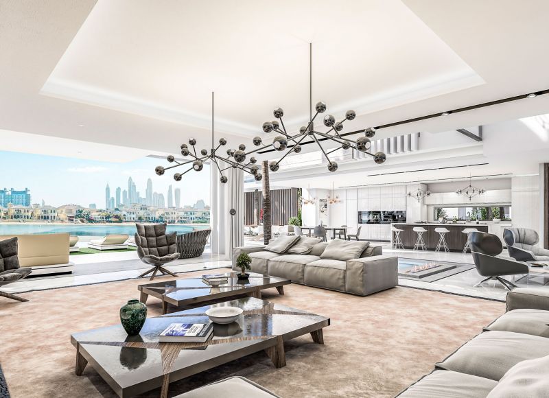 Mẫu đá ốp lát phòng khách 2