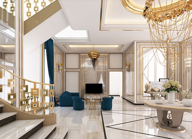 Thiết Kết Ốp Đá Resort Hạng Sang