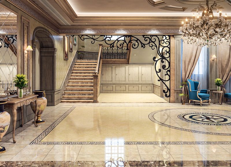 Ốp Đá Nội Thất Villa