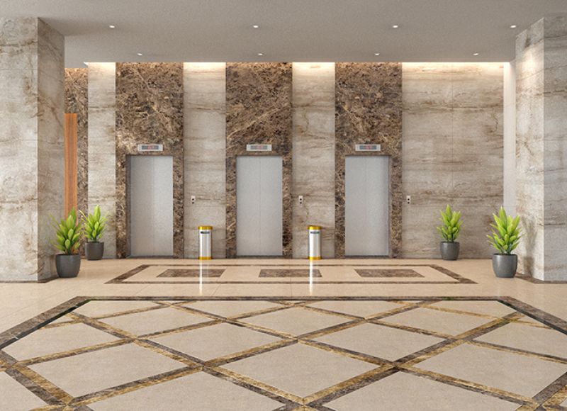 Công trình đá tòa nhà HT