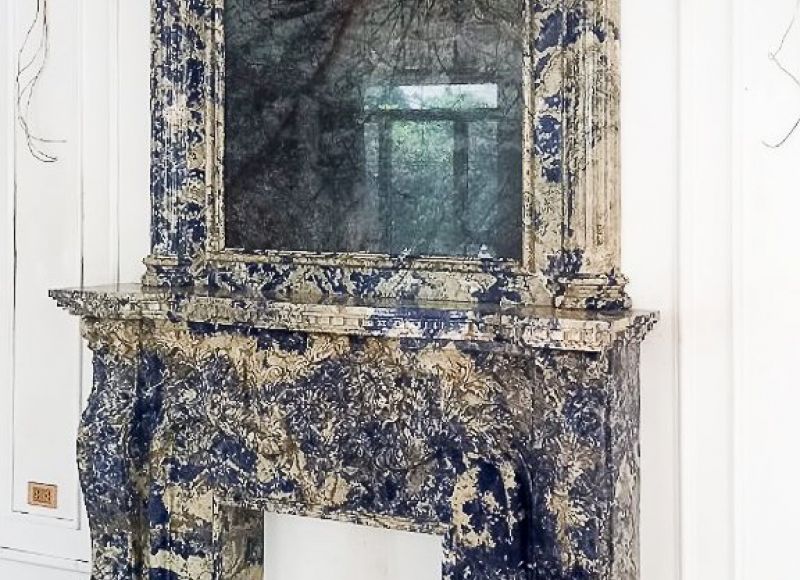 Lò sưởi đá Marble