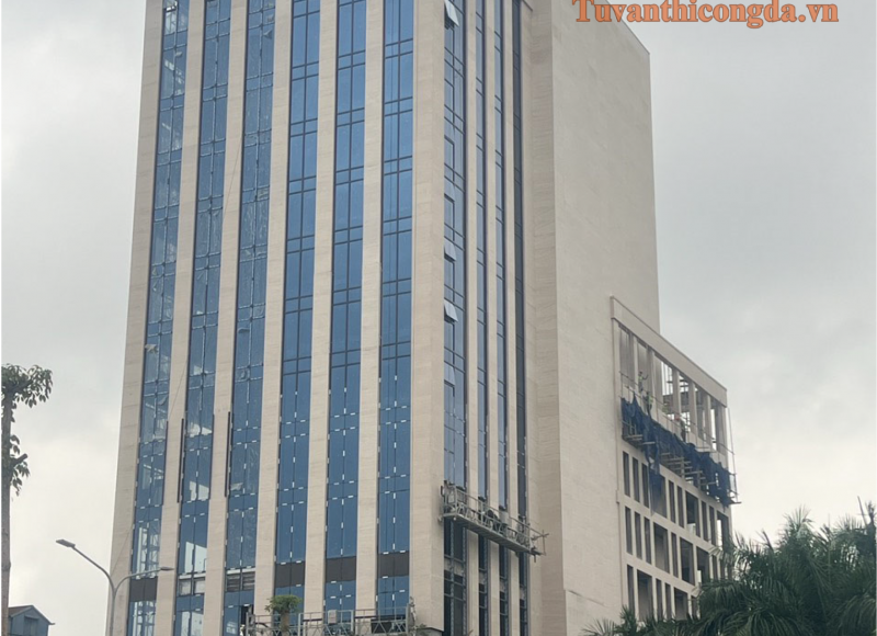 Ốp đá tự nhiên mặt đứng công trình