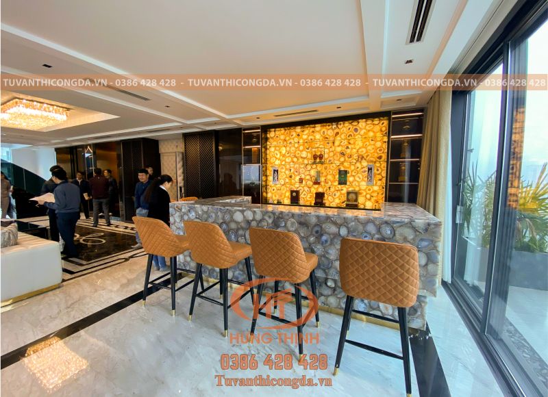 Lát sàn, ốp vách tường đá tự nhiên cao cấp