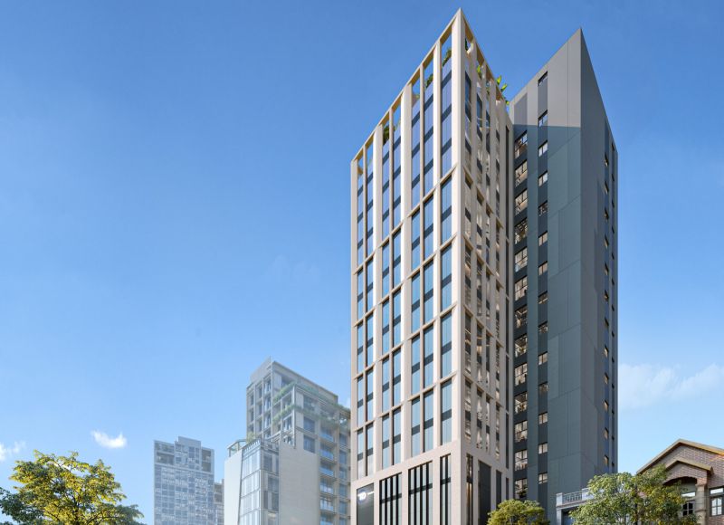 Ốp đá tự nhiên mặt đứng công trình