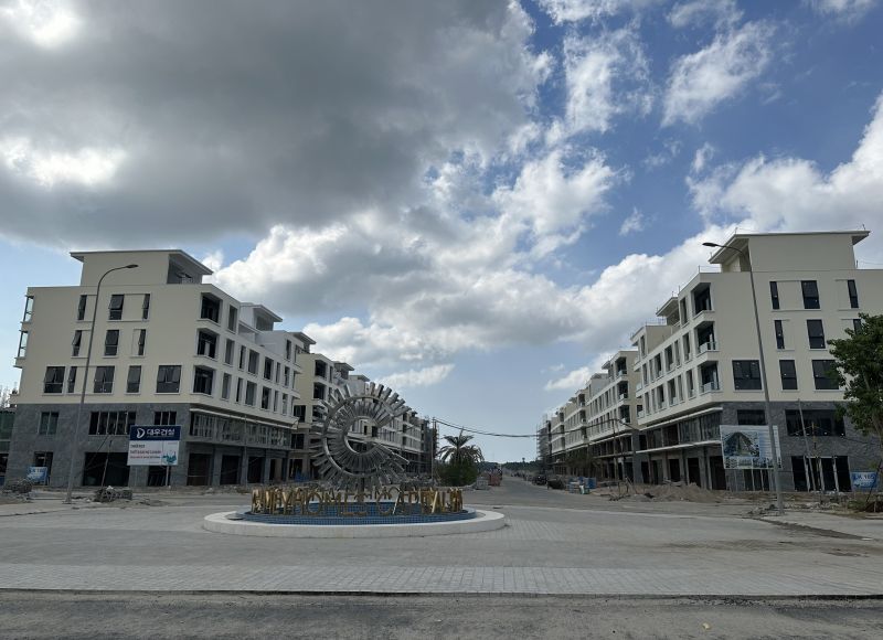 Ốp đá tự nhiên mặt đứng công trình